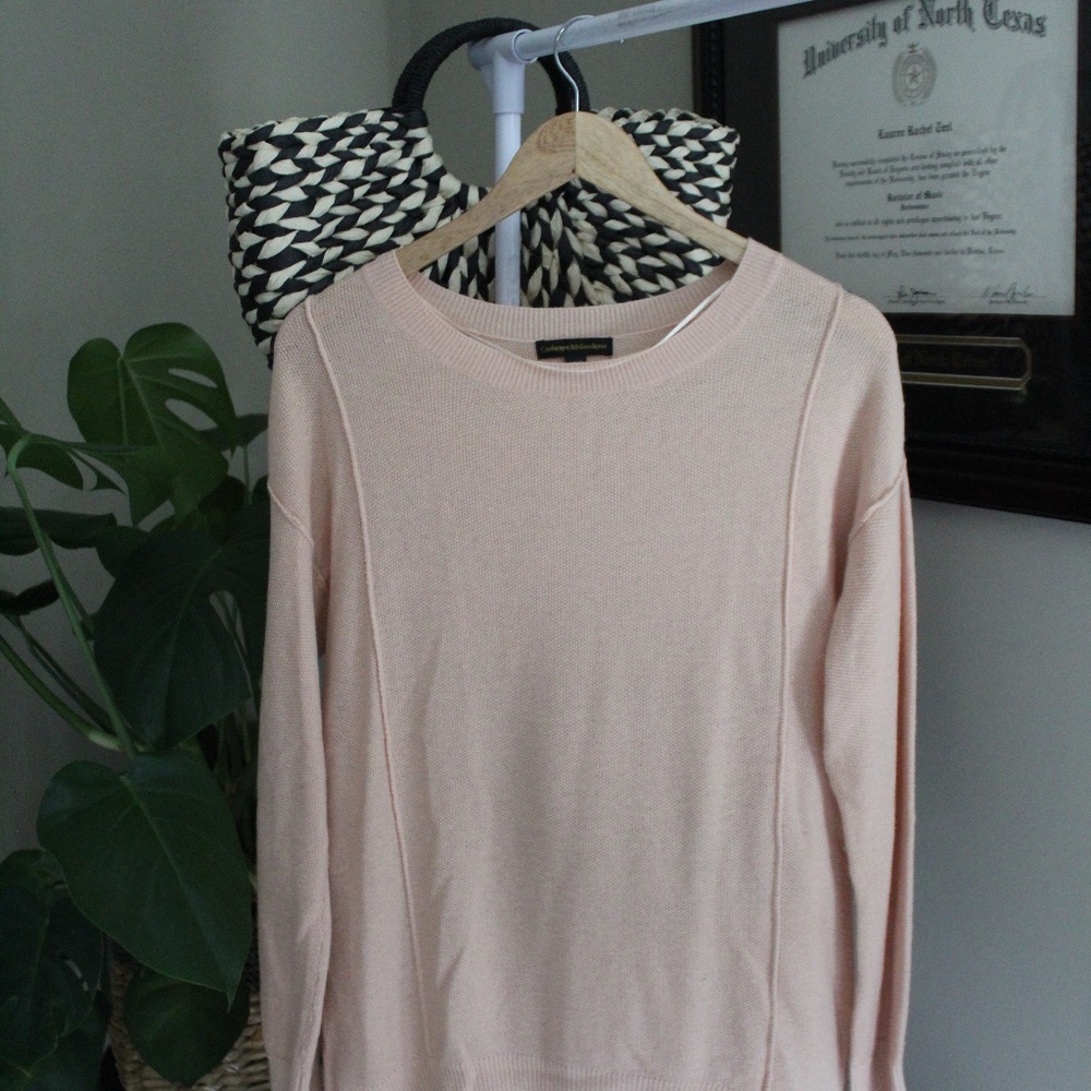 Cathrine Malandrino Blush Sweater